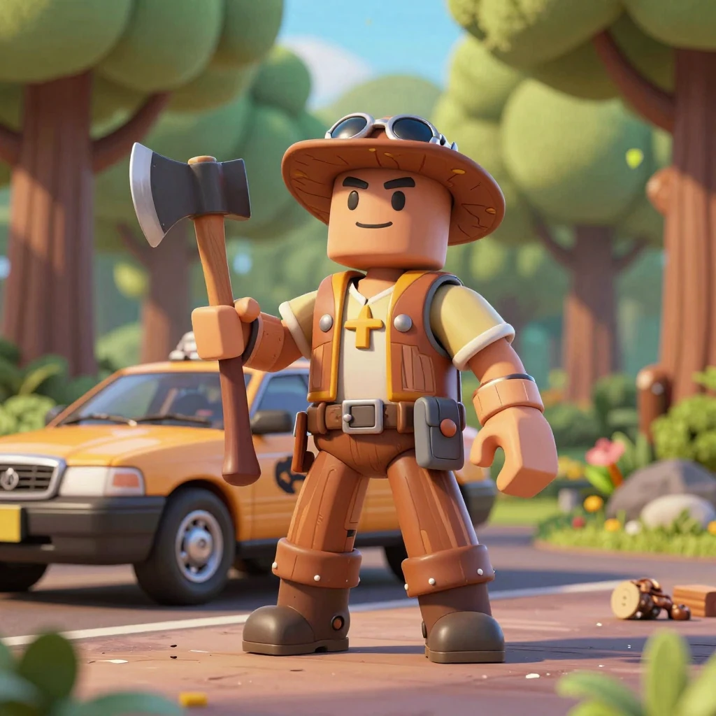 Где найти лесоруба в Такси Босс Roblox: локации и советы