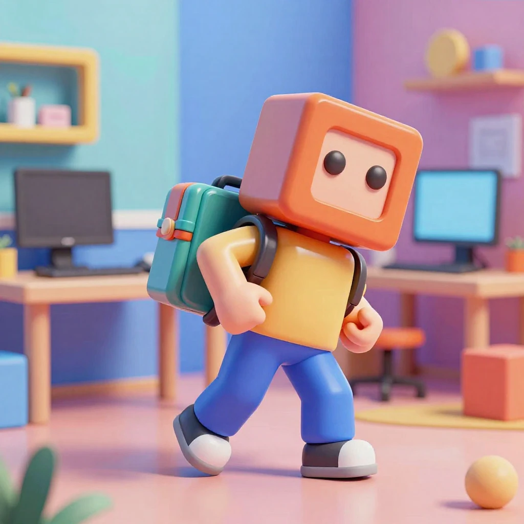 Как импортировать модель из Blender в Roblox Studio
