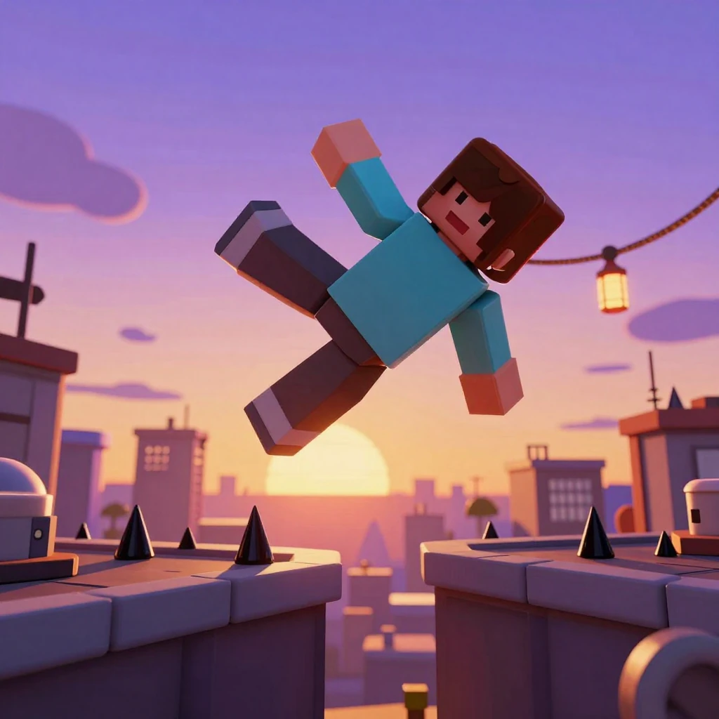 Как пройти 44 уровень в игре 'Попробуй умереть' в Roblox