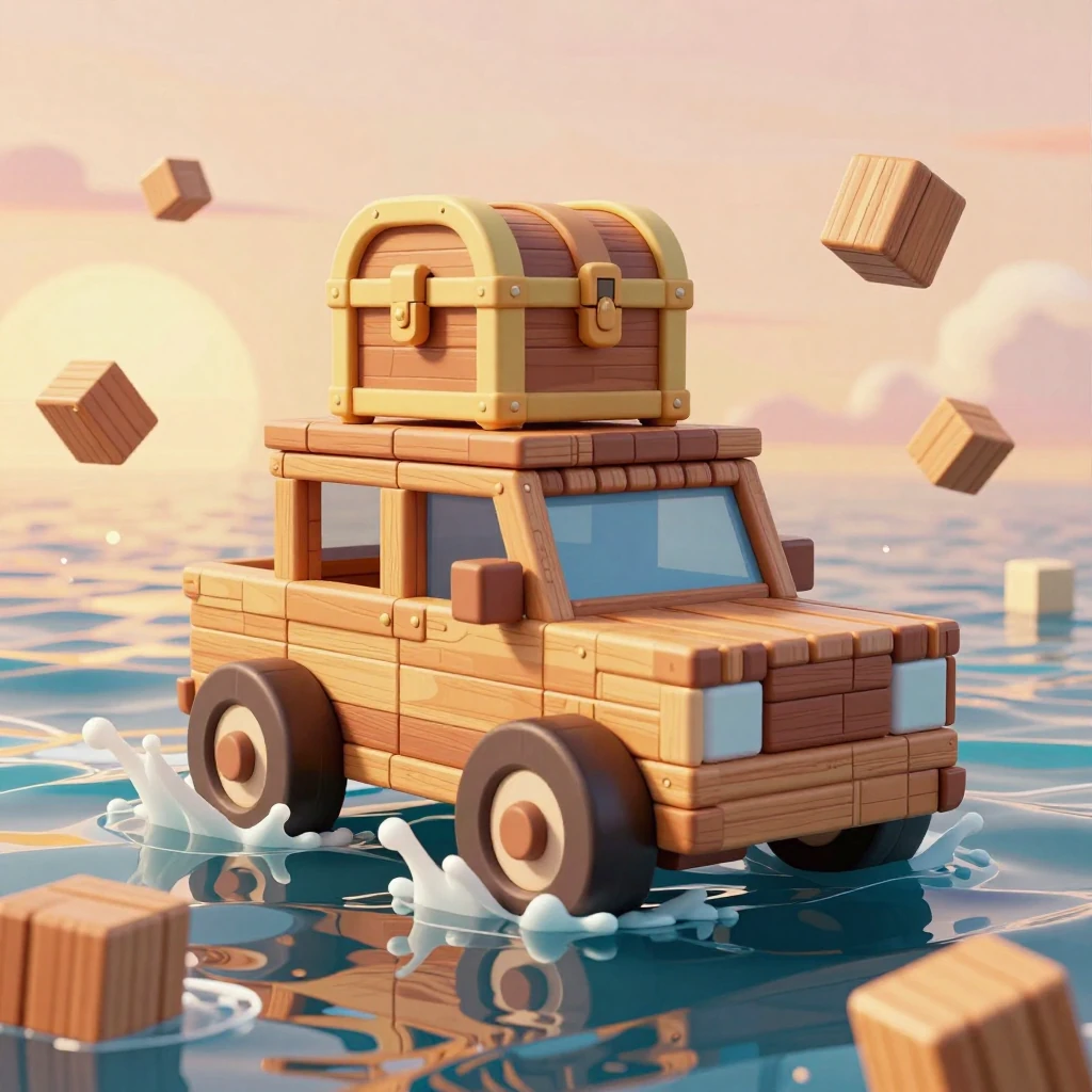Как сделать машину в Build a Boat for Treasure в Roblox
