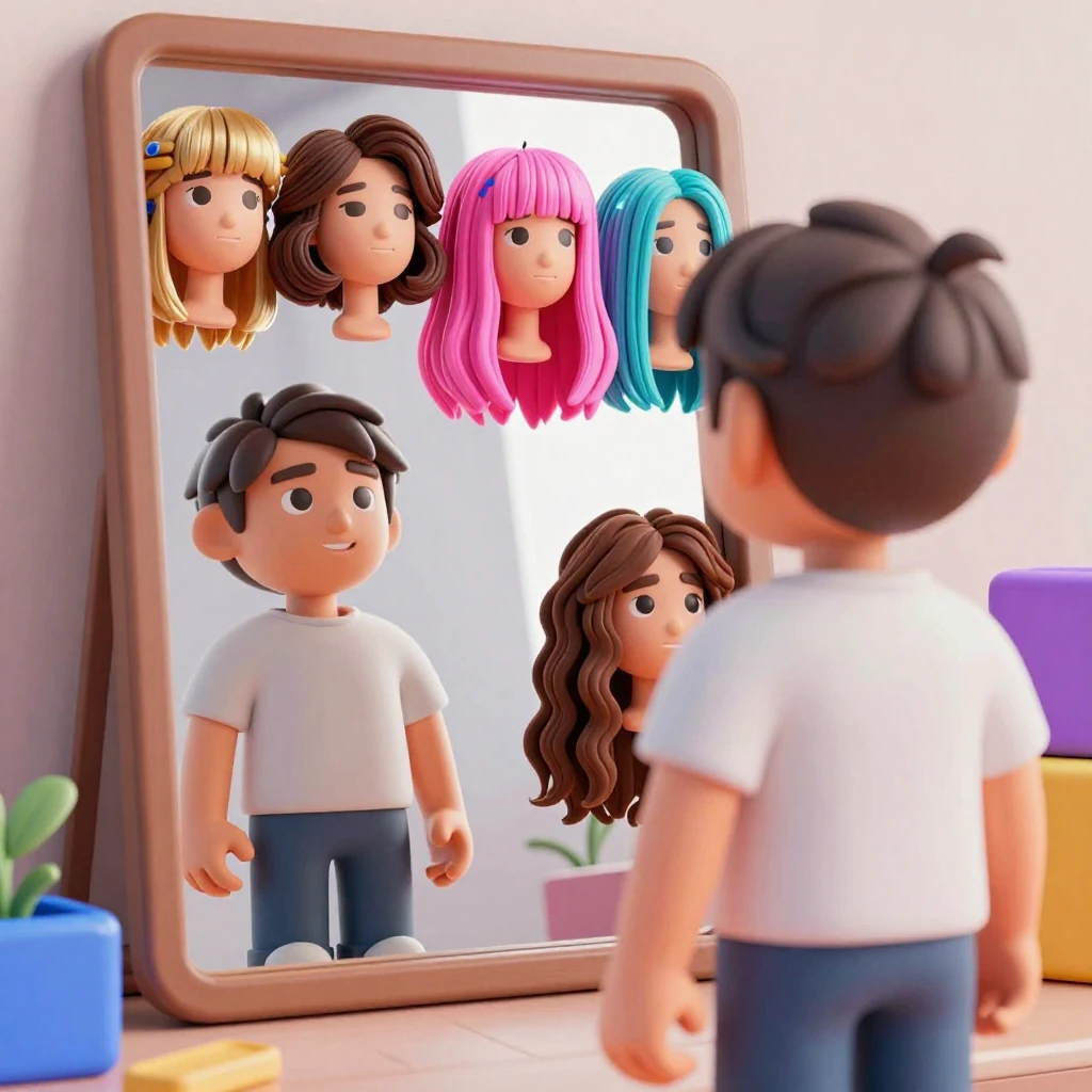 Как совместить волосы в Roblox на ПК: создание уникального стиля