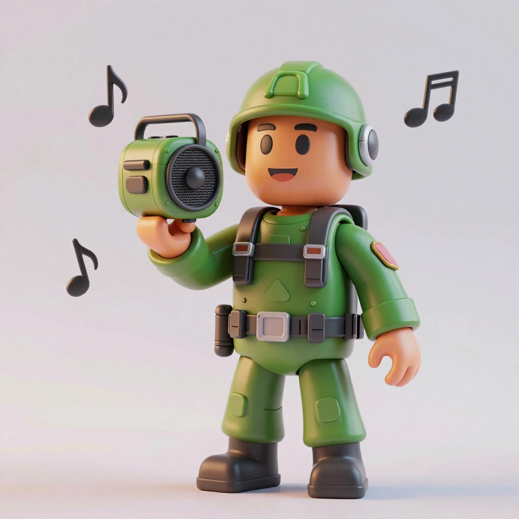 Как включить колонку в Roblox Army Rework: настройка звука