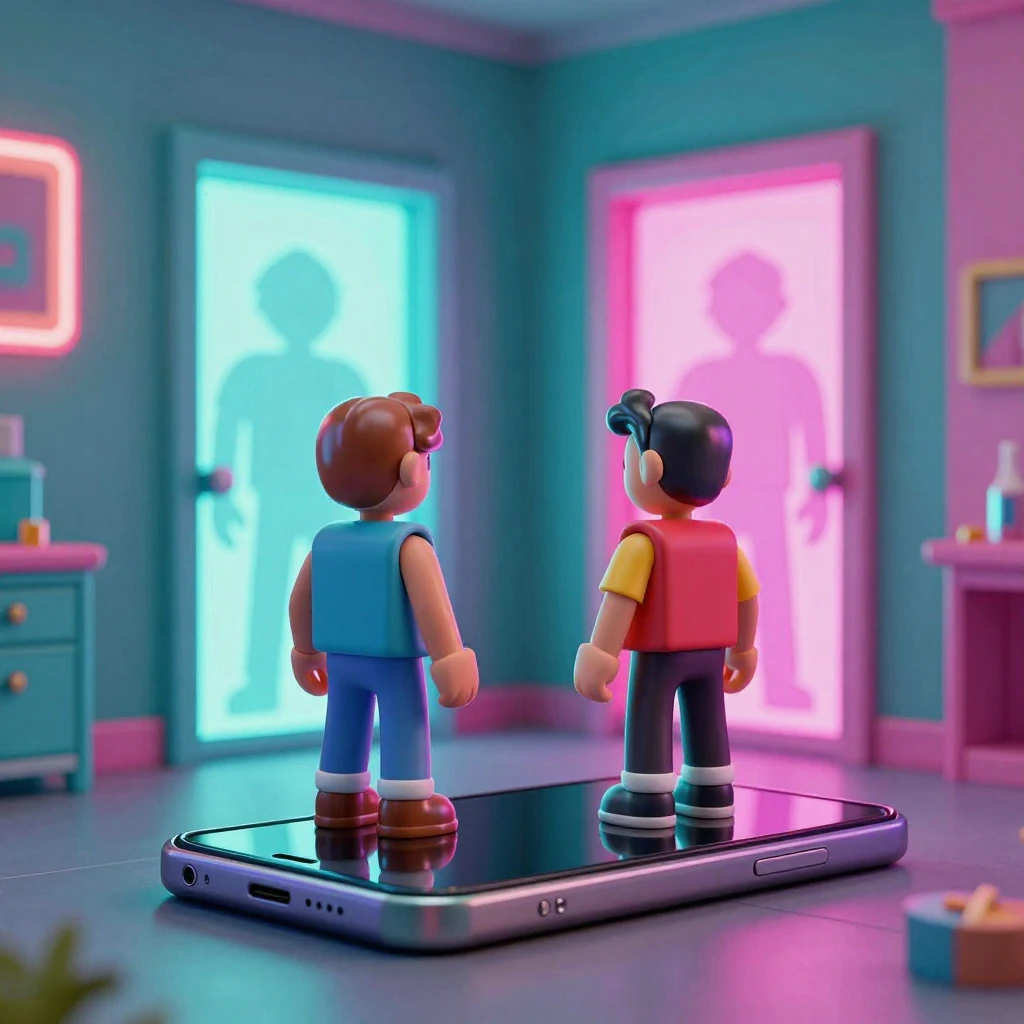 Как войти в другой аккаунт и выйти из аккаунта в Roblox на телефоне