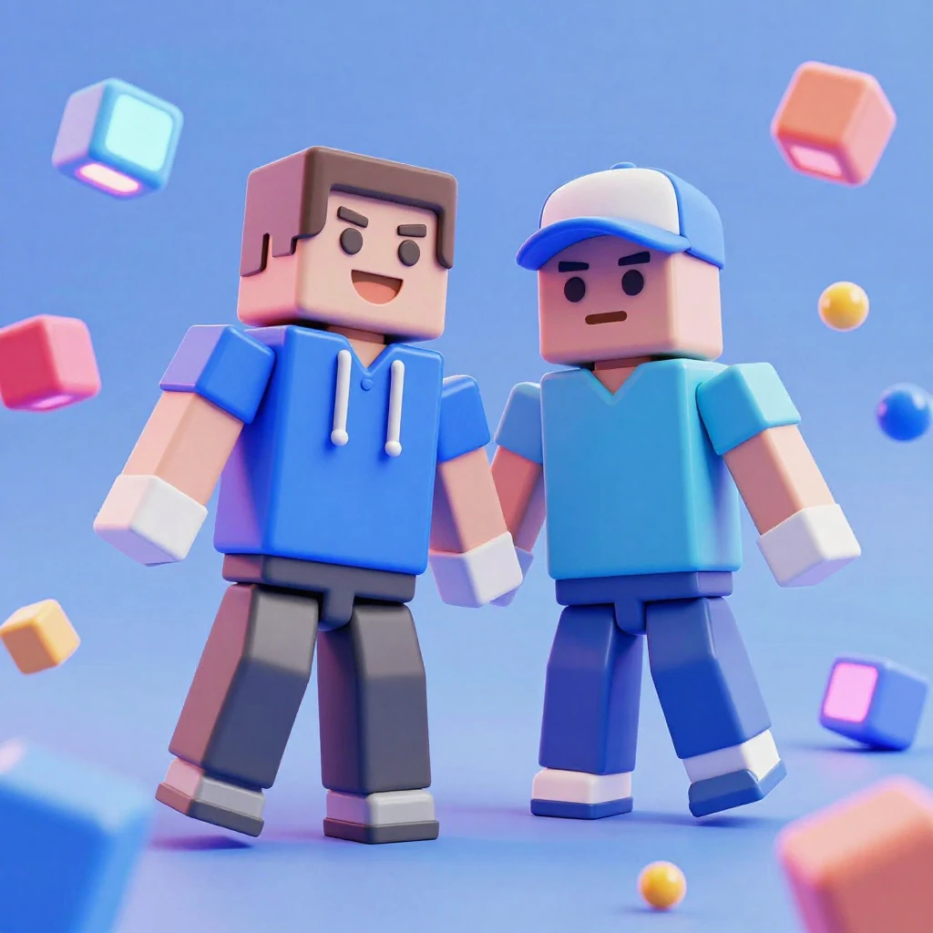 Ма и Евген бро играют в Roblox: кто это и что за канал?