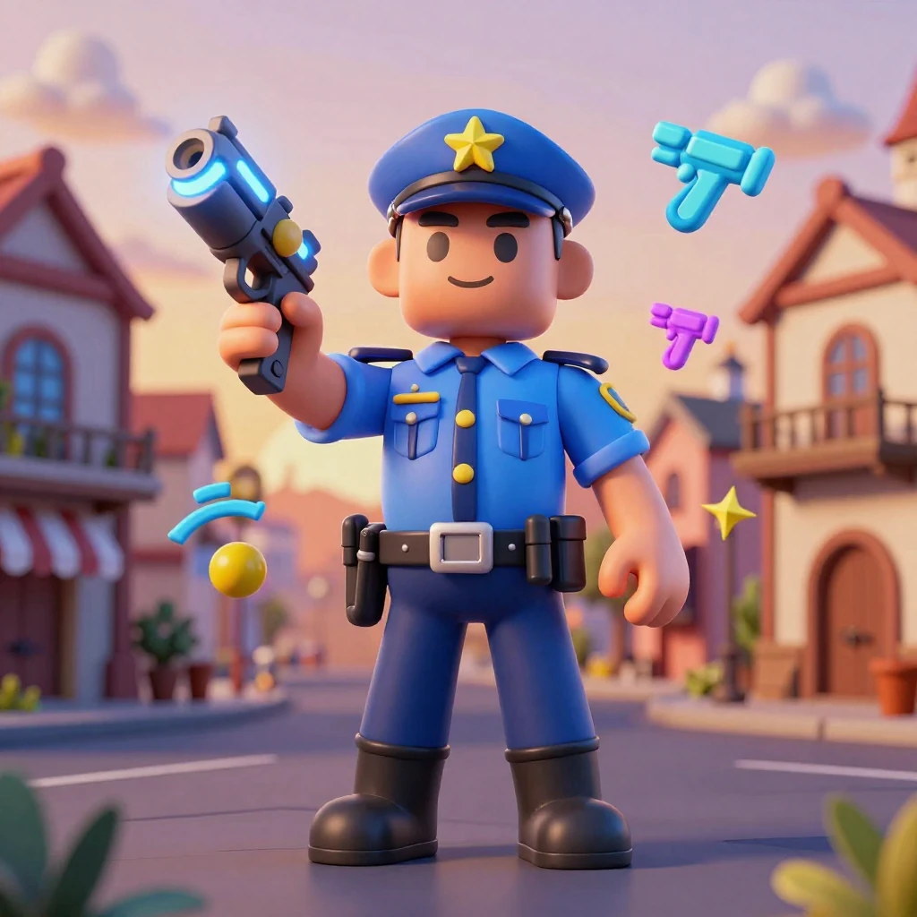 Все команды на оружие в Town Roblox: список и как использовать